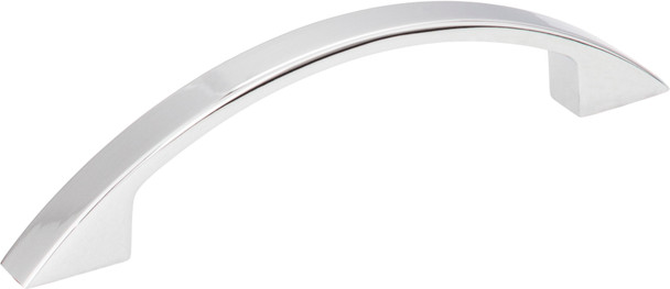Elements 96 mm Center-to-Center Polished Chrome Arched Somerset Cabinet Pull 80814-PC
