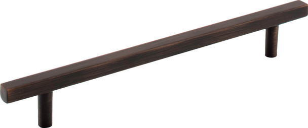 Jeffrey Alexander 160 mm Center-to-Center Brushed Oil Rubbed Bronze Square Dominique Cabinet Bar Pull 845-160DBAC