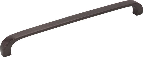 Elements 192 mm Center-to-Center Brushed Oil Rubbed Bronze Square Slade Cabinet Pull 984-192DBAC