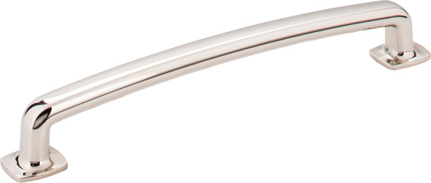 Jeffrey Alexander 160 mm Center-to-Center Polished Nickel Belcastel 1 Cabinet Pull MO6373-160NI