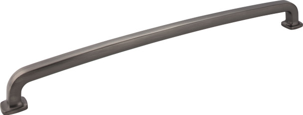 Jeffrey Alexander 18" Center-to-Center Brushed Pewter Belcastel 1 Appliance Handle MO6373-18BNBDL