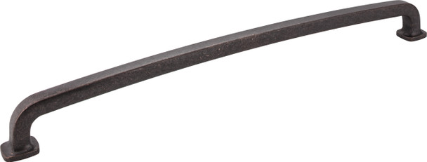 Jeffrey Alexander 18" Center-to-Center Distressed Oil Rubbed Bronze Belcastel 1 Appliance Handle MO6373-18DMAC