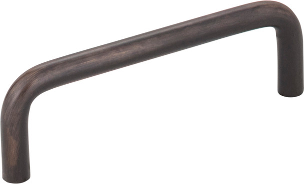 Elements 3-1/2" Center-to-Center Brushed Oil Rubbed Bronze Torino Cabinet Wire Pull S271-3.5DBAC