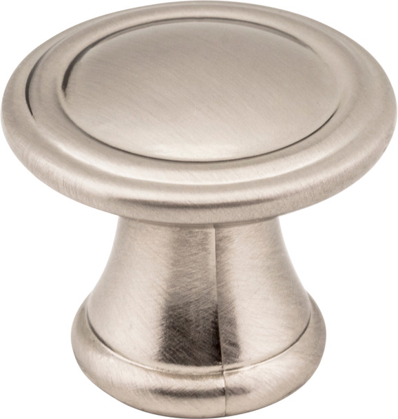 Jeffrey Alexander 1-3/16" Diameter Satin Nickel Cordova Cabinet Knob Z110-SN