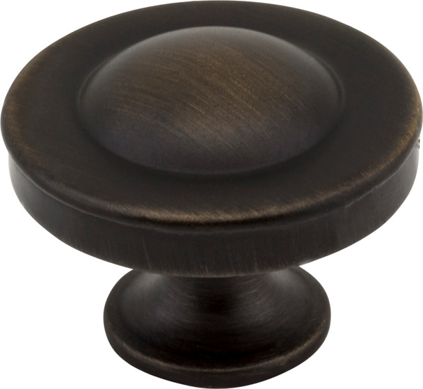 Jeffrey Alexander 1-1/4" Diameter Antique Brushed Satin Brass Cordova Cabinet Knob Z111-ABSB