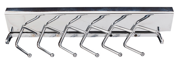 Hardware Resources Polished Chrome 12" Tie Rack 295T-PC