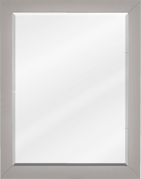 Jeffrey Alexander 22" W x 1" D x 28" H Grey Cade mirror MIR2CAD-22-GR