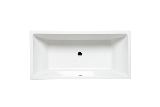 Malibu Goleta Soaking Bathtub, 62-Inch by 30-Inch by 23-Inch, White