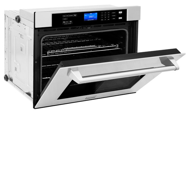 ZLINE 30" Professional Single Wall Oven in Brushed Stainless Steel - AWS-30