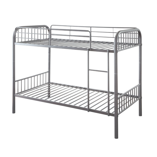 ACME Bristol Twin/Twin Bunk Bed, Gunmetal