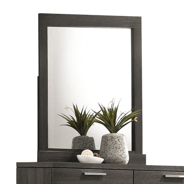 ACME Lantha Mirror, Gray Oak