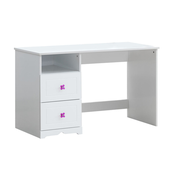 ACME Meyer Desk Table, White