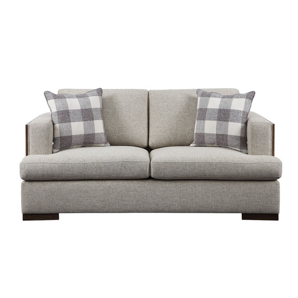 ACME 54851 Niamey Loveseat with 2 Pillows