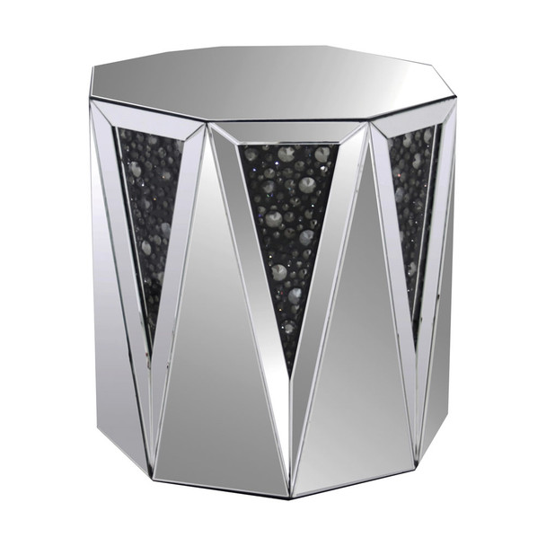 ACME 82777 Noor End Table, Mirrored