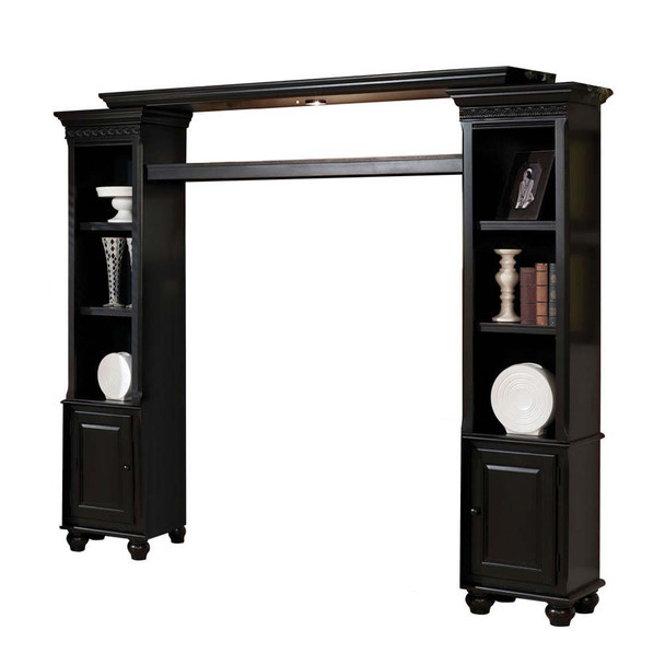 ACME 91100_KIT Ferla Entertainment Center, Black (1Set/3Ctn)