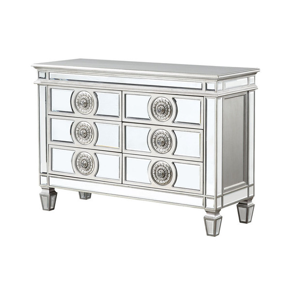 ACME 66159 Varian Server, Mirrored & Antique Platinum