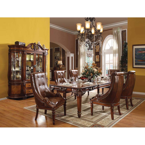 ACME 60075 Winfred Dining Table, Cherry