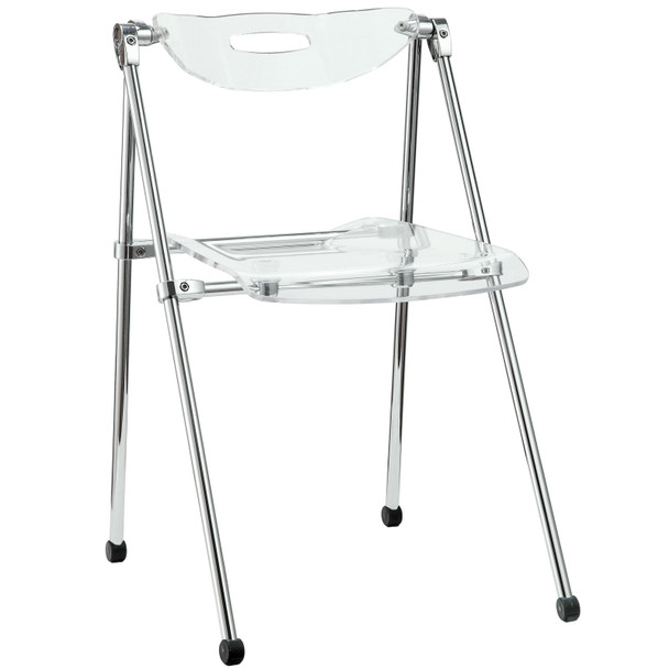 Modway Telescope Folding Chair EEI-148-CLR