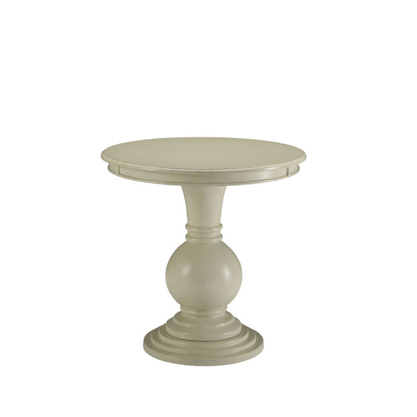 ACME Alyx Accent Table, Antique White