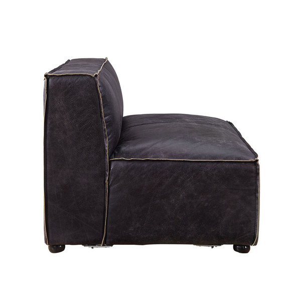 ACME 56586 Birdie Modular - Armless Love, Antique Slate Top Grain Leather