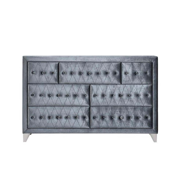 ACME 24235 Dante Dresser, Gray Velvet