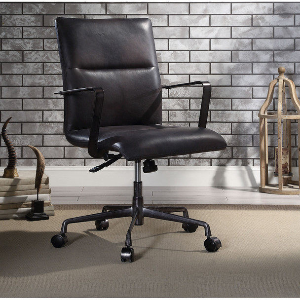 ACME 92569 Indra Office Chair, Onyx Black