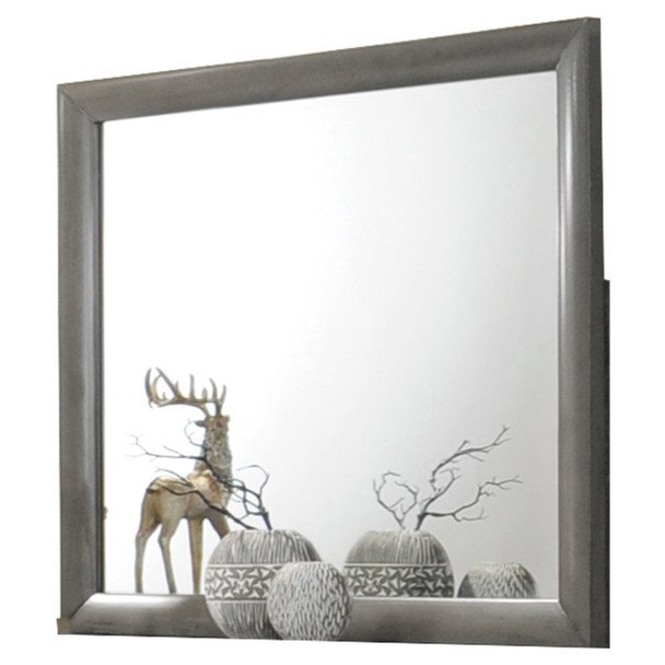 ACME 22705 Ireland Mirror, Gray Oak