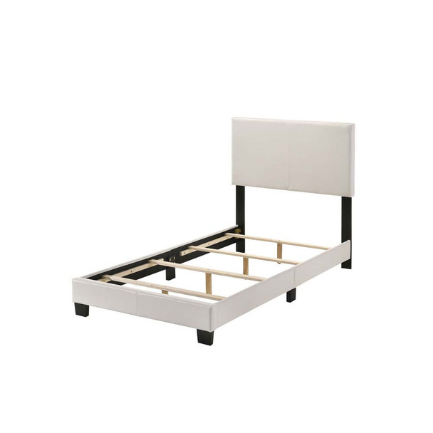 ACME 25716T Lien Twin Bed, White PU