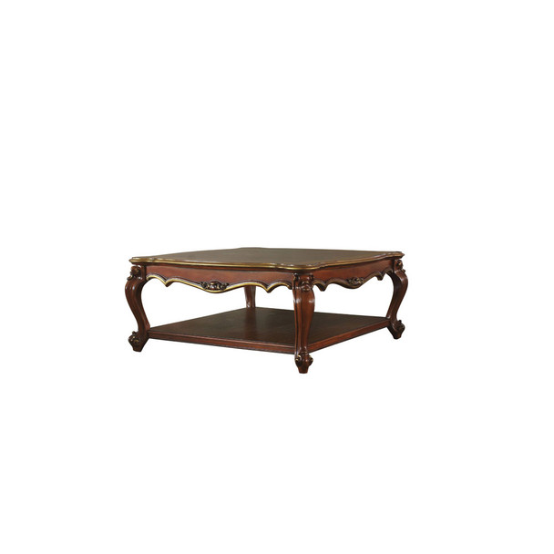 ACME 88220 Picardy Coffee Table, Vintage Cherry Oak