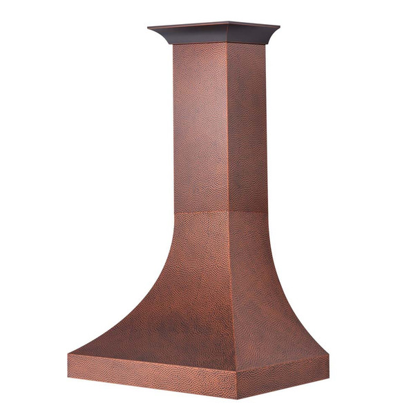 ZLINE 8632H-36 - 36" Designer Series Hand-HammeredCopper Finish Wall Range Hood