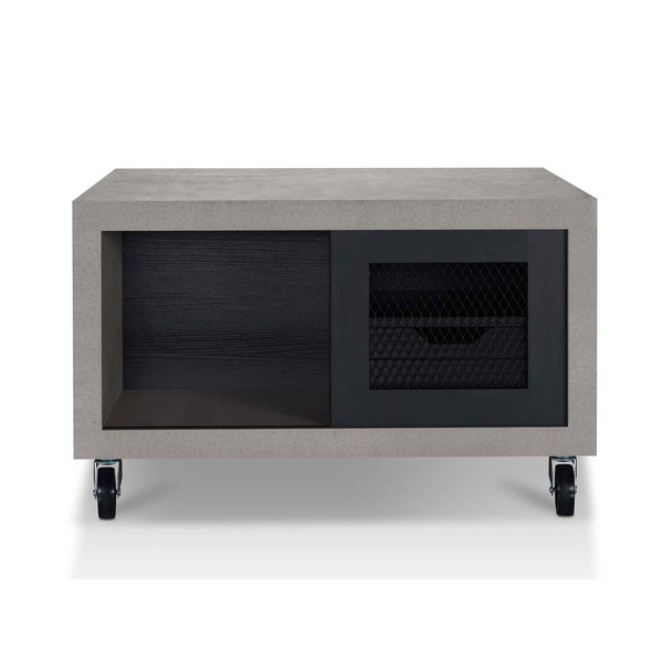 Furniture of America FGI-1794C1 Arroyo Industrial Multi-Storage Coffee Table