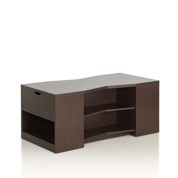 Furniture of America HFW-16905C4 Thusa Contemporary Multi-Storage Coffee Table