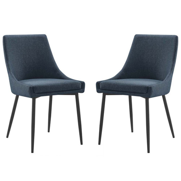 Modway EEI-3809 Viscount Fabric Dining Chairs - Set of 2