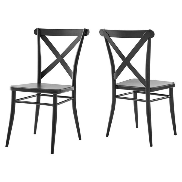 Modway EEI-4760 Gear Metal Dining Chairs - Set of 2