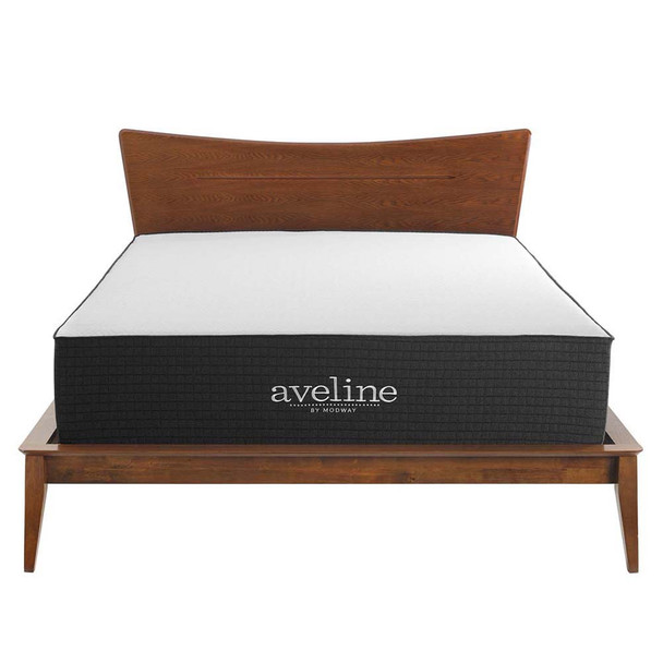 Modway MOD-6604-WHI Aveline 14" Memory Foam Queen Mattress