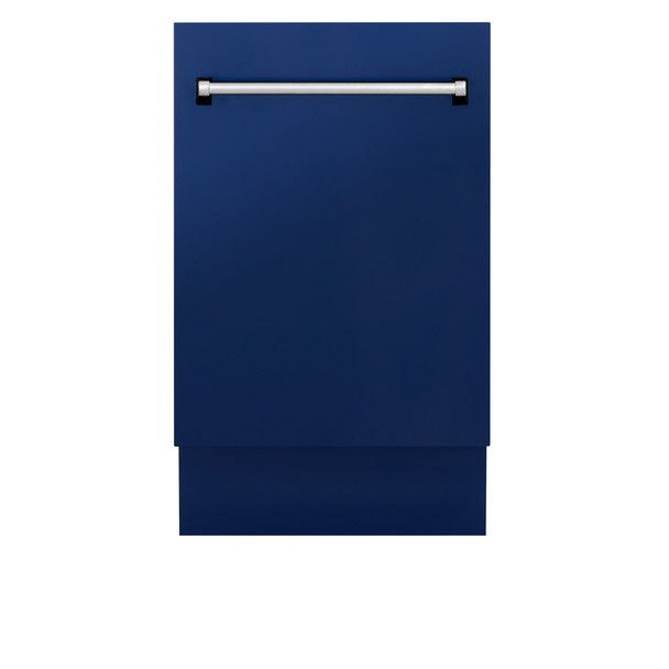 ZLINE DWV-BG-18 18" Tall Tub Style Dishwasher in Gloss Blue