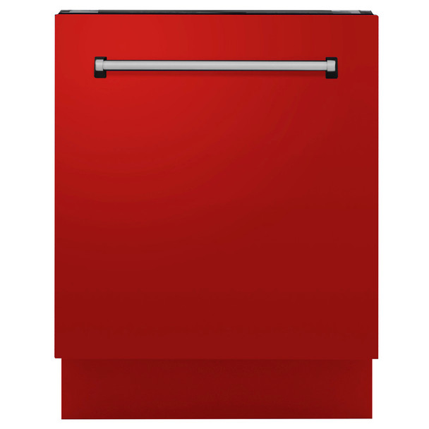 ZLINE DWV-RM-24 24" Tall Tub Style Dishwasher in Matte Red