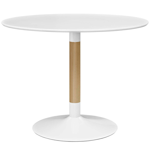 Modway Whirl Round Dining Table White EEI-2666-WHI-SET