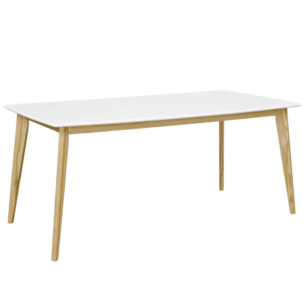 Modway Stratum 71" Dining Table White EEI-2668-WHI