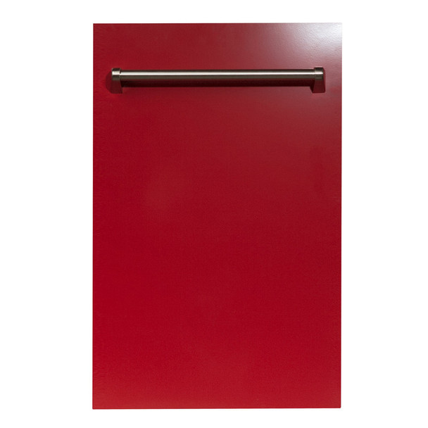 ZLINE DW-RG-18 18" Top Control Dishwasher in Red Gloss