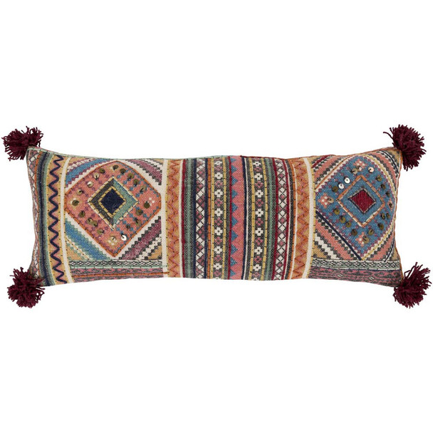 Surya Lena ENA-001 12"H x 30"W Pillow Cover