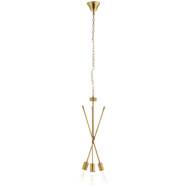 Modway Strive Brass Pendant Chandelier EEI-3078