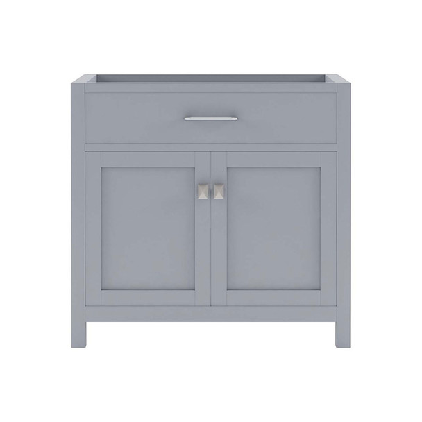 Virtu USA MS-2036-CAB-GR Caroline 36" Cabinet Only in Grey