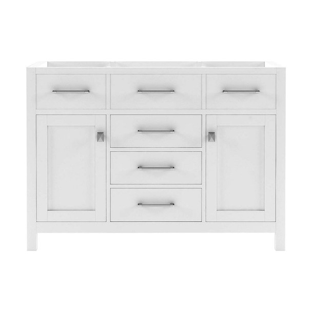 Virtu USA MS-2048-CAB-WH Caroline 48" Cabinet Only in White