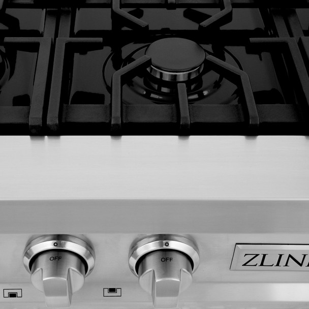 ZLINE Bundle Kitchen Package with 36" Stainless Steel Rangetop and 30" Single  Wall Oven