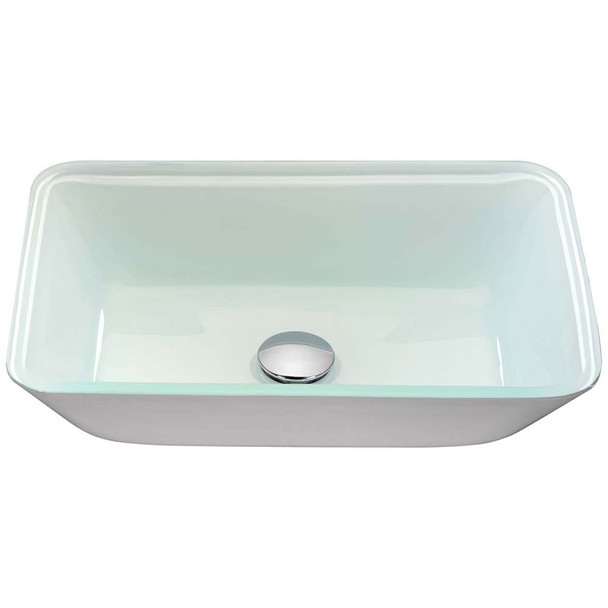 ANZZI Amenta Series Vessel Sink In White - R23