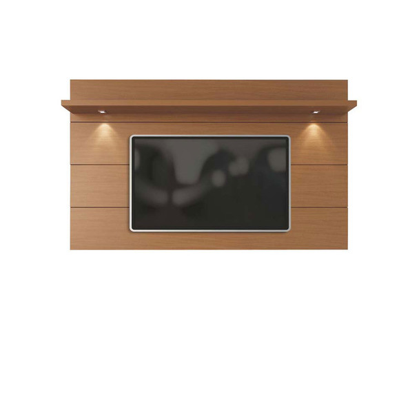 Manhattan Comfort 82354 Cabrini Floating Wall TV Panel 2.2 in Maple Cream