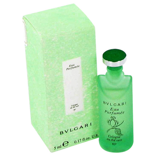 BVLGARI EAU PaRFUMEE (Green Tea) by Bvlgari Mini EDC .17 oz for Men