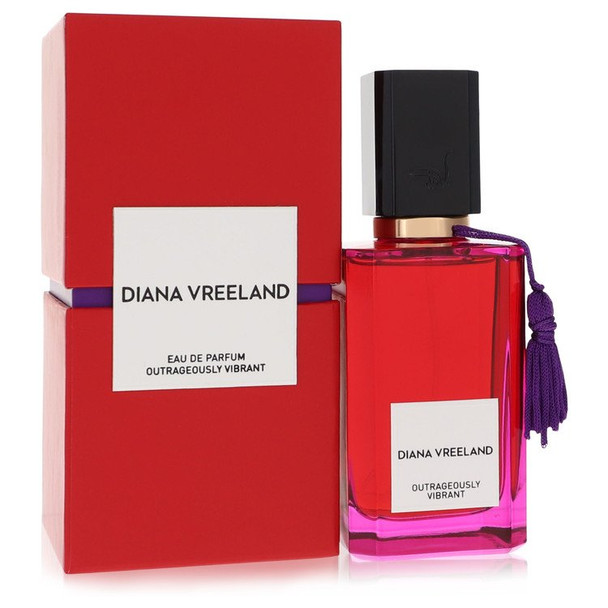 Diana Vreeland Outrageously Vibrant by Diana Vreeland Eau De Parfum Spray 3.4 oz for Women