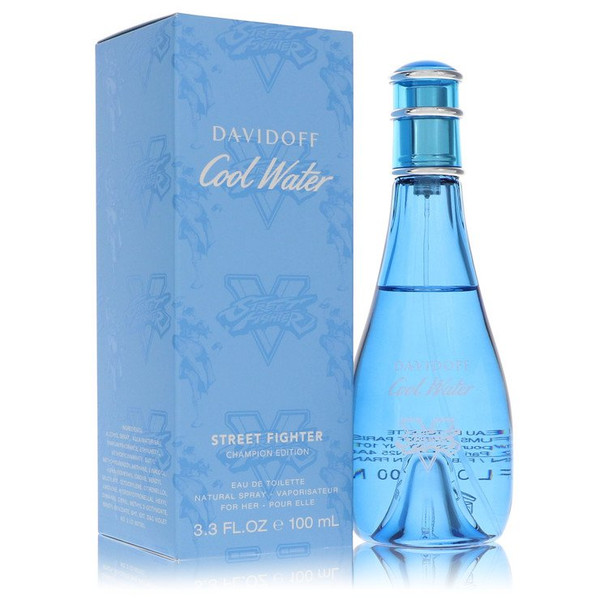 Cool Water Street Fighter by Davidoff Eau De Toilette Spray 3.3 oz for Women